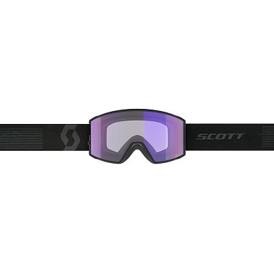 Превью Фотохромная горнолыжная маска Маска горнолыжная SCOTT React LS Black/Blue Chrome (414502-*)